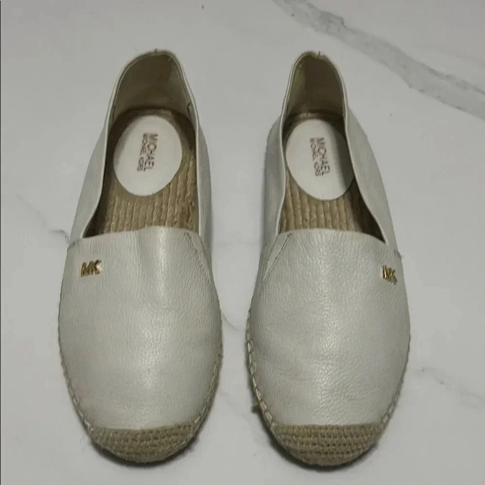 Michael Kors Women's White Espadrilles